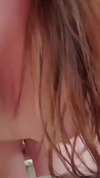Dirty Talking with My Hubby While I Get Pounded From the Back I Got a Big Load of Cum Dumped in My Tight Little Pussy