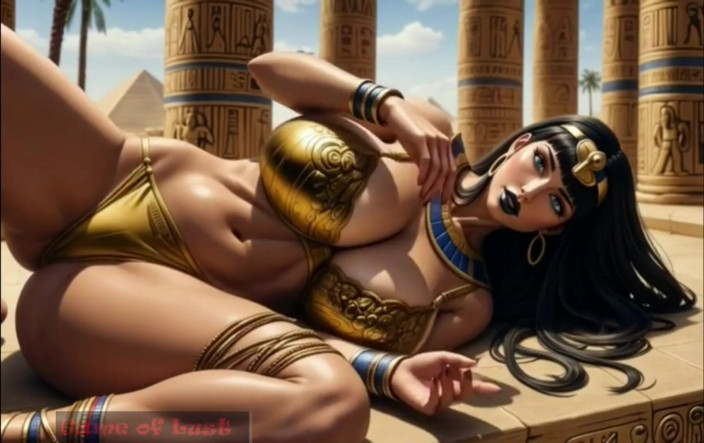 Game of Lust 3D: Gol Cleopatra fantasía, baile provoca ironing