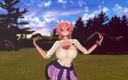 Mmd anime girls: Mmd R-18 fete anime clip sexy cu dans 177