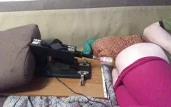 Fucking with a Sex Machine.