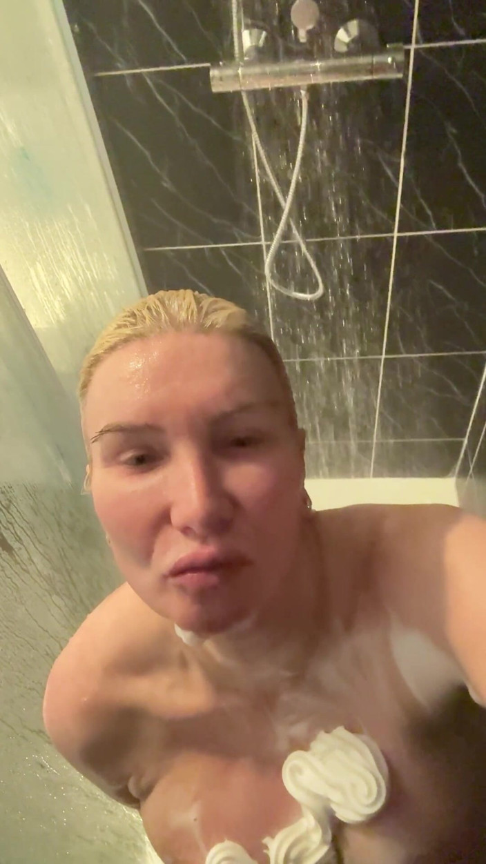 Sophie James: POV: Caught in the Shower…fuck My 34jj Tits!