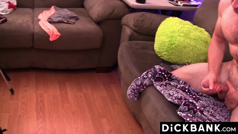 Dick bank: Muscular John Powers Jerks off His Horny Cock