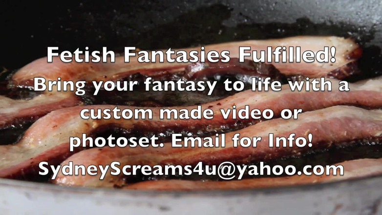 Sydney screams fetish: Ты мой ужин свинкой!