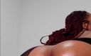 Morocha: Сладкая черная девушка скачет с огромной задницей