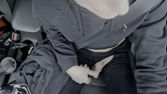 Sexyfilomena Masturbates While Driving Her Car