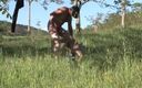 King Of Amateur: इतालवी दिखाविस्ट जोड़ा घास पर मैदान में चुदाई कर रहा है