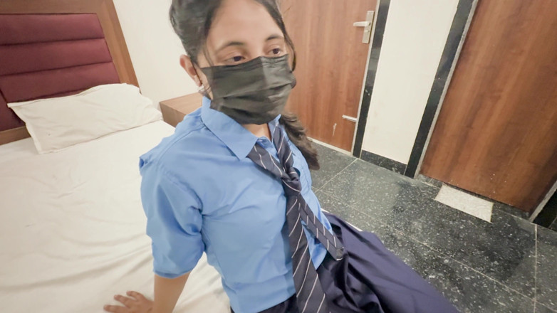 wildDesipair: Desi Teen Flat with College Girl for First Time Sex