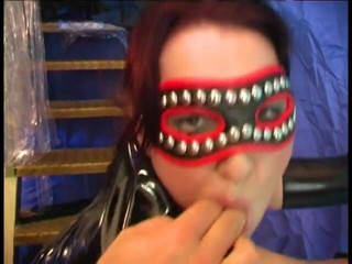 Cumming Soon: Brunette kitten taking down latex dress and having pussy pumped