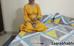 Saara Akka Seducing Innocent Boy Hot Tamil Sex Pussy