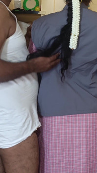Tamil flicka enhetlig romantik och knull