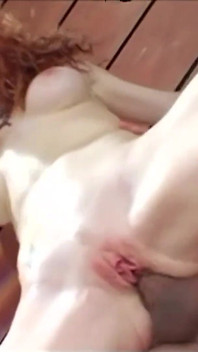 Big Tits Redhead Seduces a Huge Cock and Gets Her Ass Fingered and Hardcore Fucked