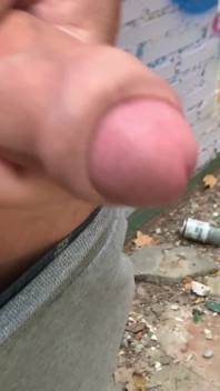 Grosse bite à l’extérieur 4