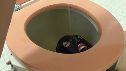 Femdom Sex: Dominant handjob and piss