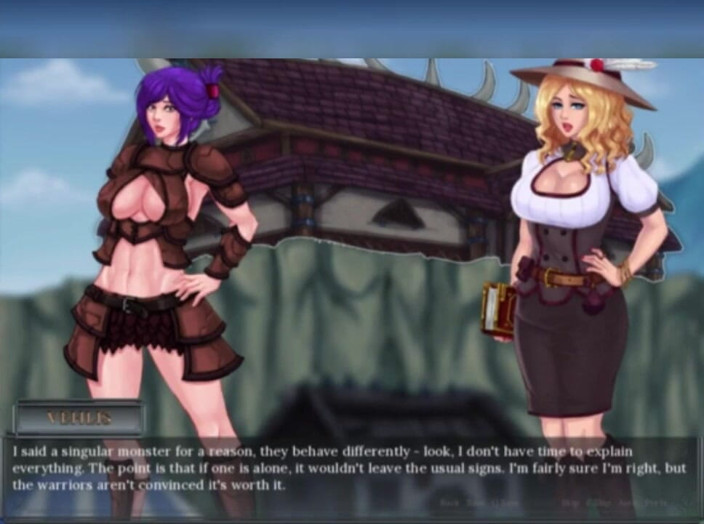 3DXXXTEEN2 Cartoon: Sabia și Kia sunt fete sexy obraznice. Sex cu desene animate...