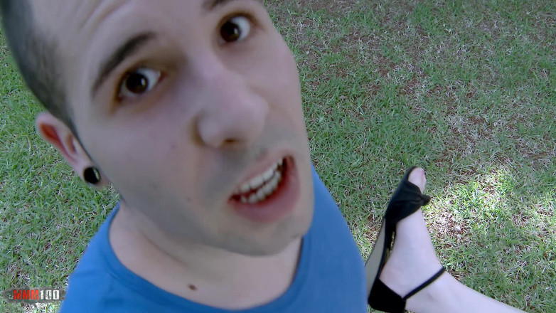 MMM100 Fuck Buddies: Lily Francesca Kevin White se fute în aer liber cu Lily...