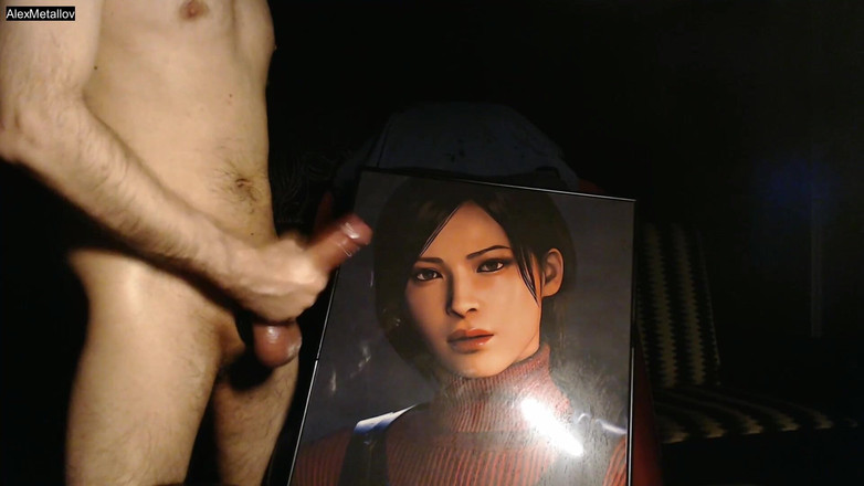 Alex Metallov: Cum Tribute para Ada Wong (personagem do jogo Resident Evil 4 Remake)...