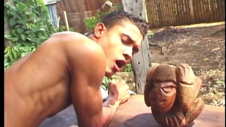 Boys boyz: Muscular Latino Hunks Bareback Wildly Outdoors