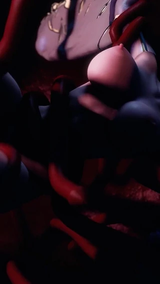 X Hentai: Beauty Queen Get Super Dildo - 3D Animation