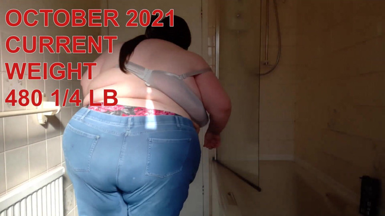 SSBBWLadyBrads: SSBBW体重増加履歴2019-2021