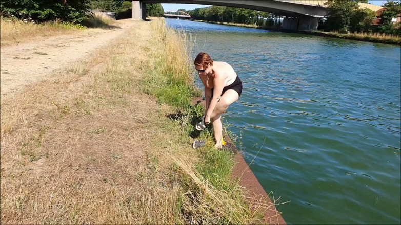 UserBitch1: Walk Topless Along the Canal
