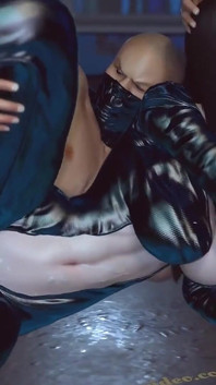 3D Horny Slut Cosplay Model Have Threesome Sex with Big Dick