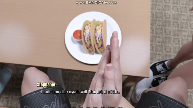 Divide XXX: Probleme cu inima - iubita mea mătușă Amelie Lewd Touch Kitchen