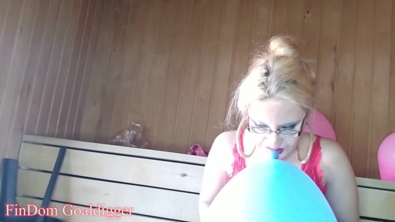 FinDom Goaldigger: Sissy ballon, entraînement d'une salope