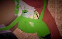 Smixix: Zenless Zona Zero Soukaku Hentai sexgystyle Fată Demon MMD 3D Lime...