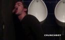 Raw French Bad boys: Cadela chupou pau em gloryholes em banheiros