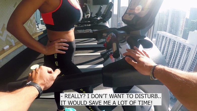 Chokobanana: Picked up at the Gym She Wanted to Use My...
