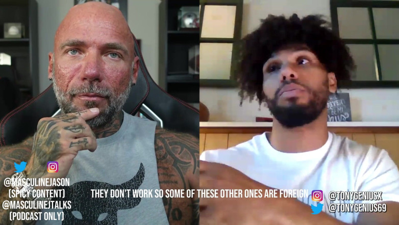 Raw and Uncensored with Masculine Jason: Porn Star Confessions - Tony Genius Episod 147