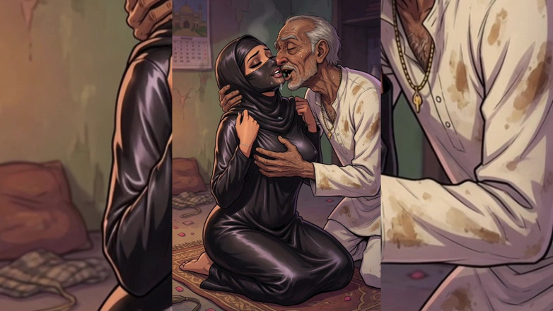 Heaven Gamez: Awek Muslim berhijab dihinakan &amp; dikongkek gangbang oleh kasar hodoh dalam...