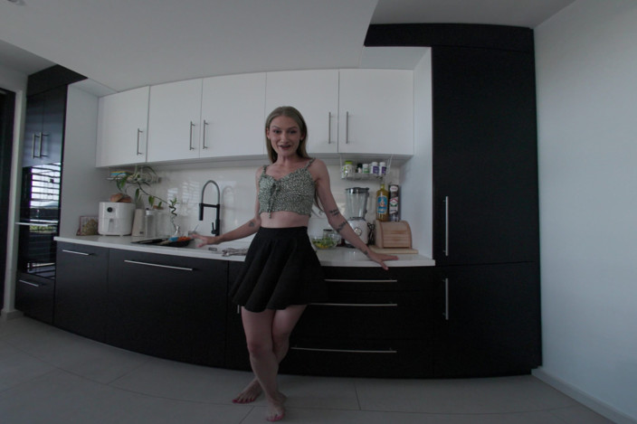 SinnerXXX VR: Sex Before Dinner Please! - Hot Blonde Slut Puts on a...