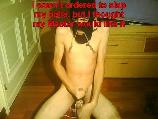 Slave Sparrow: Sesi webcam bdsm