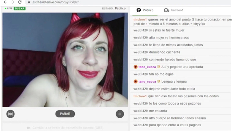 Tu Gauchita Argentina: Shyyfxx Den Varme Ende af vores live-fejring til Valentinsdag live...