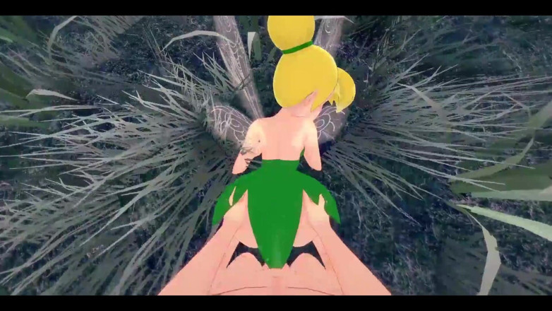Fantasy king: Tinker Bell tiene sexo mientras otra hada mira | Peter Pank |...