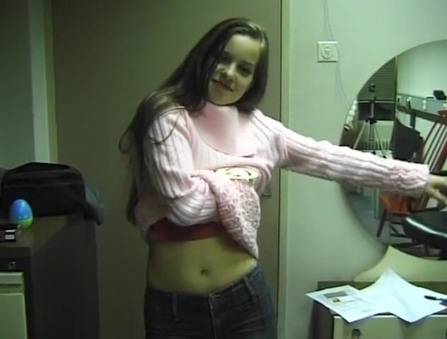 Flash Model Amateurs: Small tits teen undressing for camera