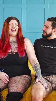 Beleza Alternativa Gordinha Transa Com Turista: Leia Sáez, Extraindo Lefa Italiana No Fakings