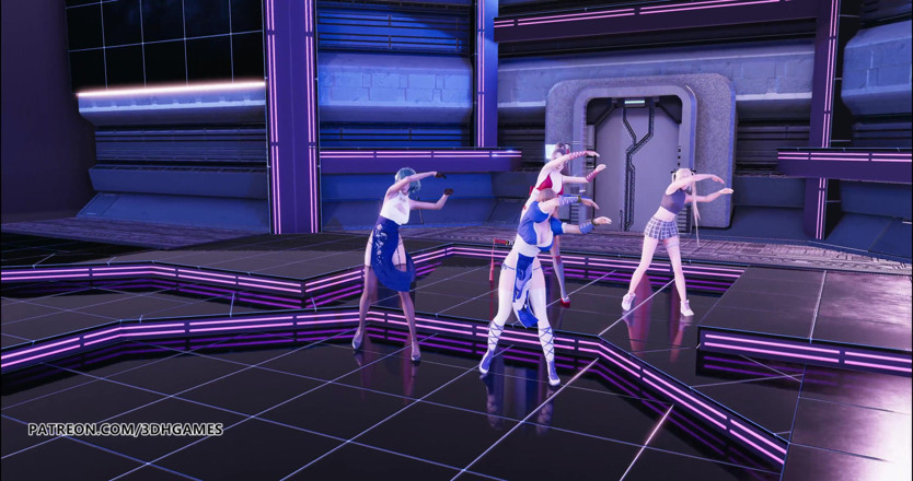 3D-Hentai Games: [MMD] Glide striptease Marie Rose Mai Shiranui Tamaki Kasumi doa...