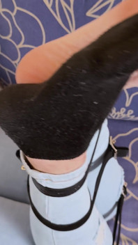 Rachel Lei: Belt Binding Game, Tied up and Left to Wiggle (4k)