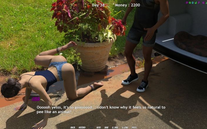 Porny Games: Lisa totale untersuchung! von Dragofinder Studio - Erster Tag als Humanpet,...