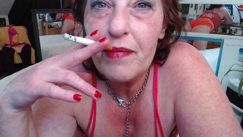 dawnskye1962: 815 Kouření a škádlení Ze Sexalicious Dawnskye, Zrzavá Američanka