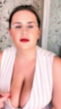 Messy Fake Cumshot on MILF Tits