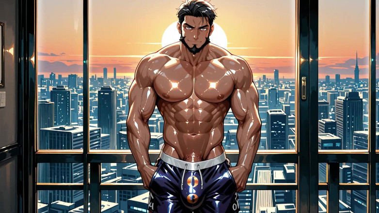 Erotic Man: Ai generaba hombres intensos y musculosos