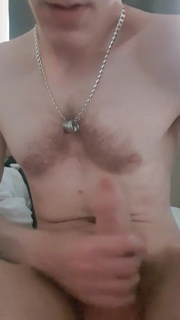 Skinny Lad with Huge Floppy Cock