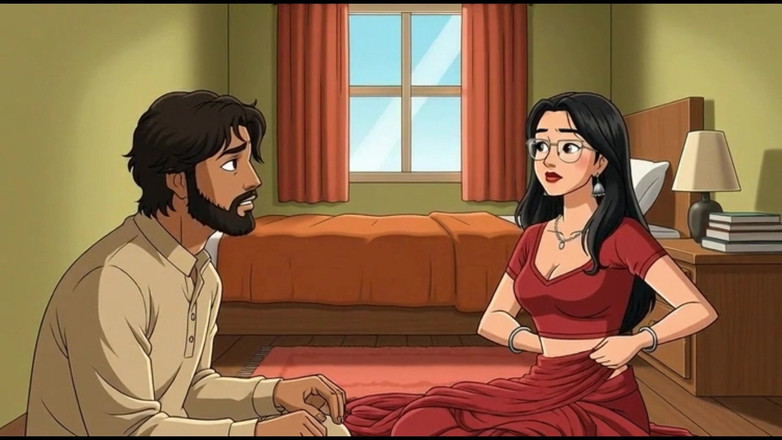 My house for adult: Pene más grande la única solución en la vida sexual