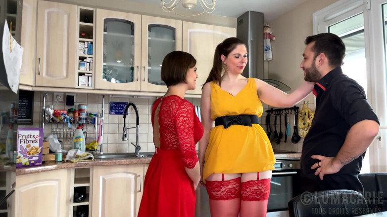 Lumacarie: Anal z Marie Lumacarie i Alice Maze