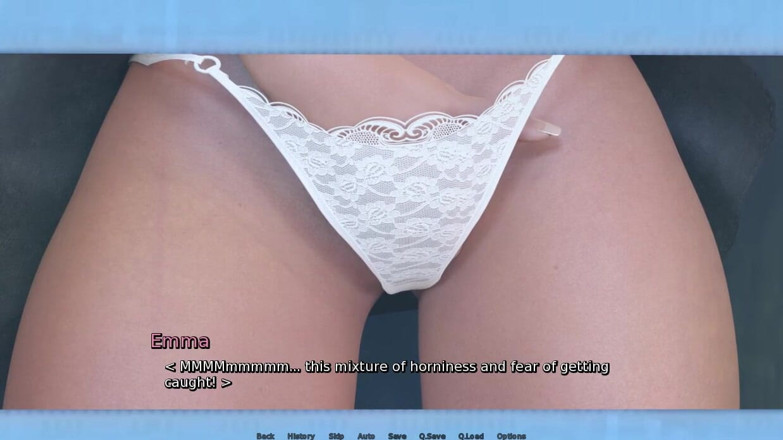 XXX Games Bunk: Laura Lustful Secret - Herní hra - Roleplay - Emma nakukuje na muže...
