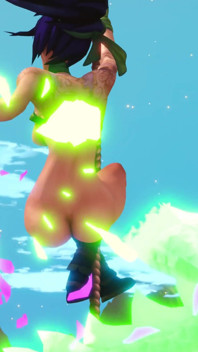 3D akali lol钢管舞