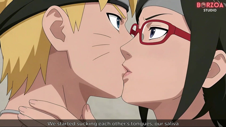 Borzoa: Naruto: Boruto &amp; Sarada - Deep Hardcore Training Goes Wrong (uncensored Hentai)
